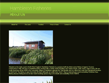 Tablet Screenshot of hambletonfisheries.co.uk